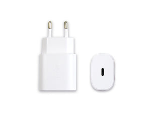 Samsung EP-TA800NW USB-C 25W PD Adaptor White Retail Box