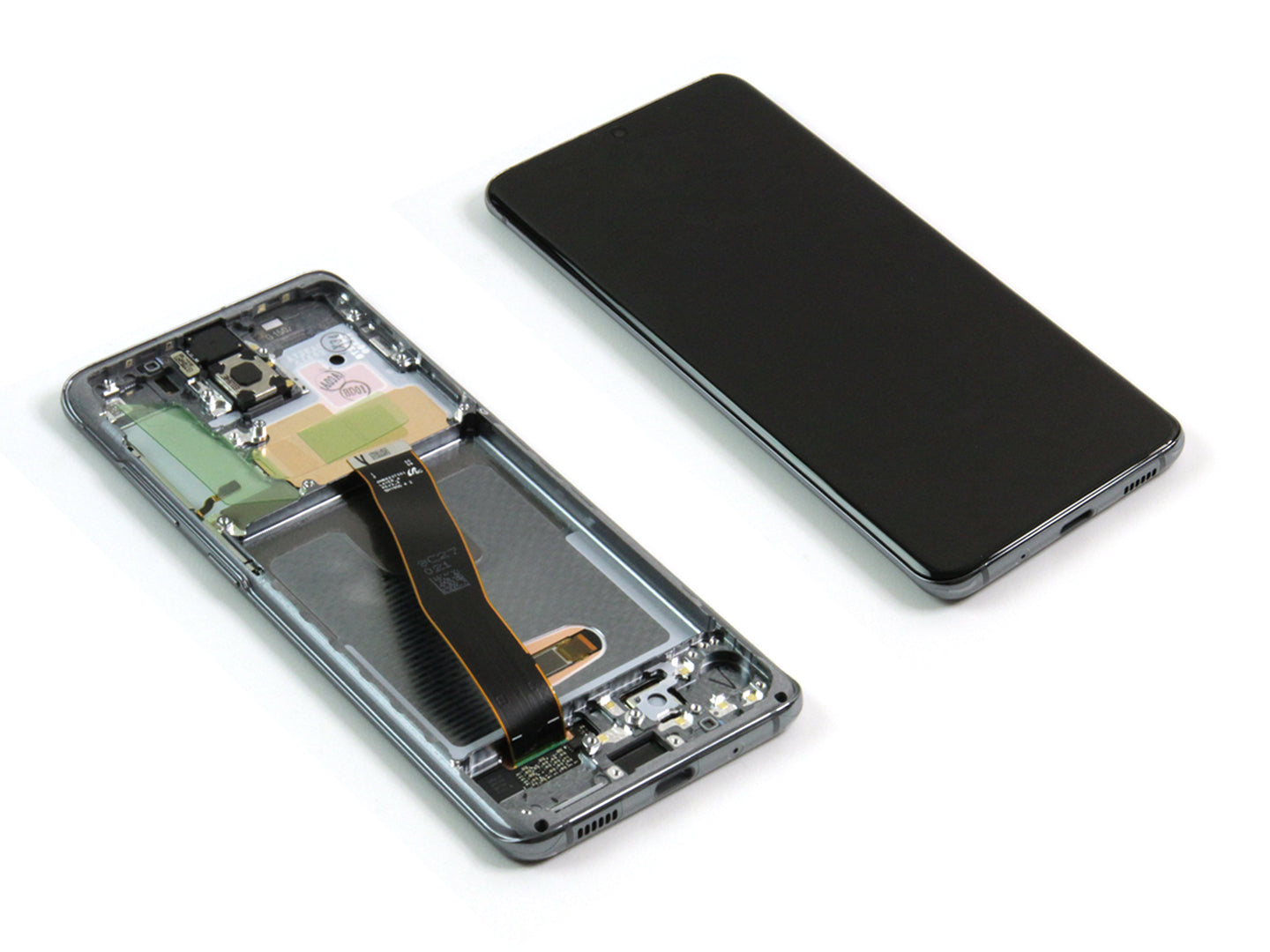 Samsung Galaxy S20 G980F, S20 5G G981F Display And Digitizer With Frame Cosmic Grey Service Pack