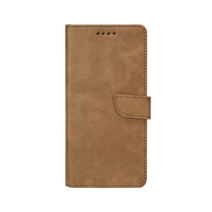 Rixus Bookcase For Samsung Galaxy A23 5G A236B Light Brown
