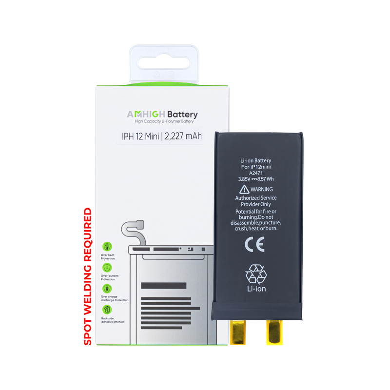 For iPhone 12 Mini Battery Cell No Flex
