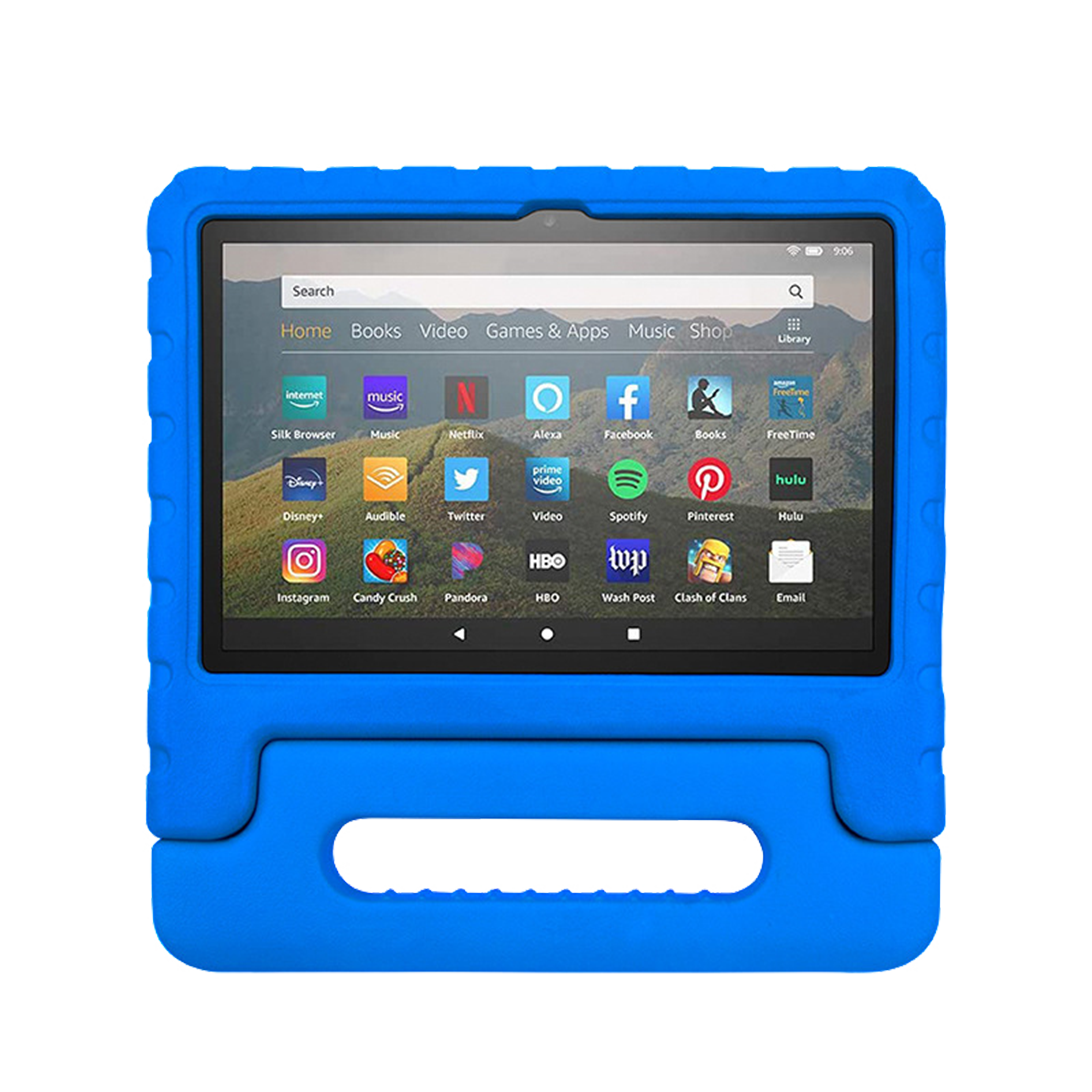 Rixus RXTC06 For iPad Pro 11 (2022,2021,2020,2018), iPad Air 4 10.9 (2020) Tablet Kids Case Blue