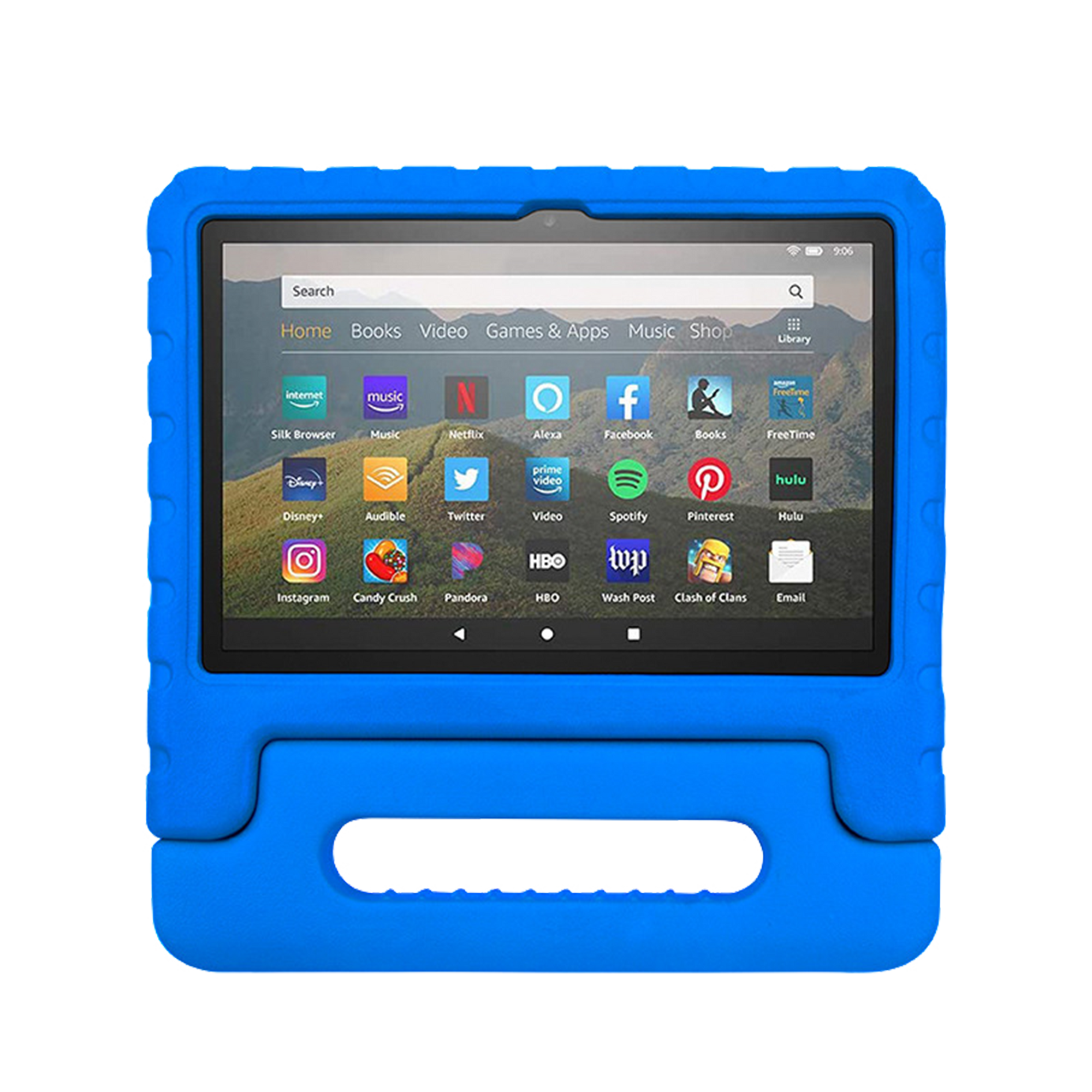 Rixus RXTC06 For iPad Pro 11 (2022,2021,2020,2018), iPad Air 4 10.9 (2020) Tablet Kids Case Blue