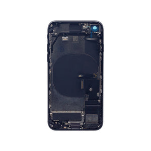 For iPhone SE(2020) Complete Housing Incl All Small Parts Without Battery and Back Camera (Black)