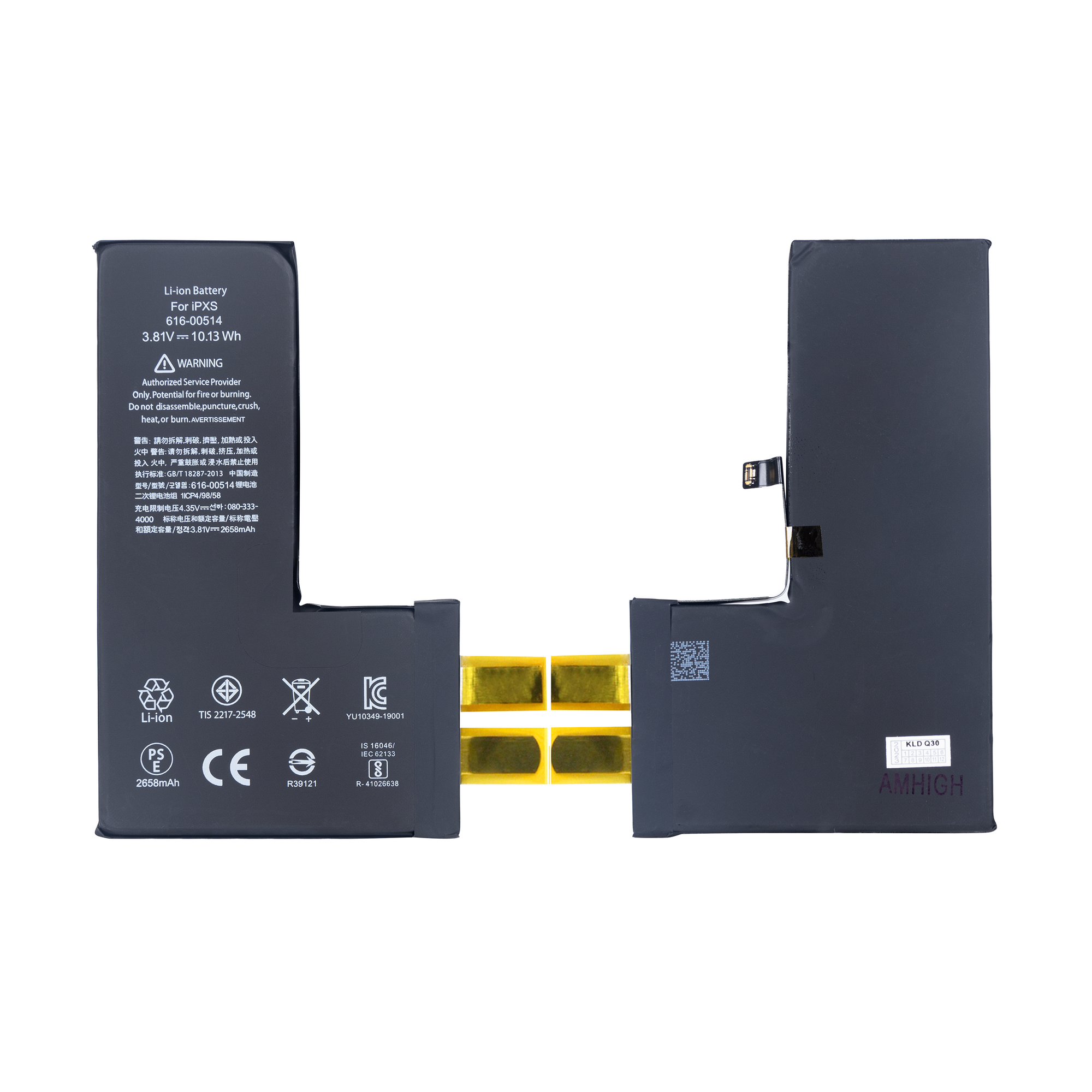 For iPhone Xs Battery Cell No Flex