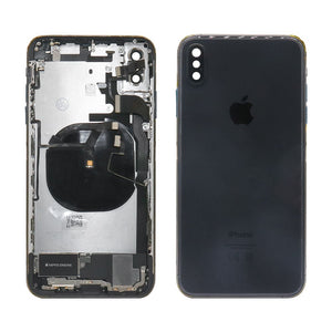 For iPhone XS Max Complete Housing Incl All Small Parts Without Battery and Back Camera (Black)