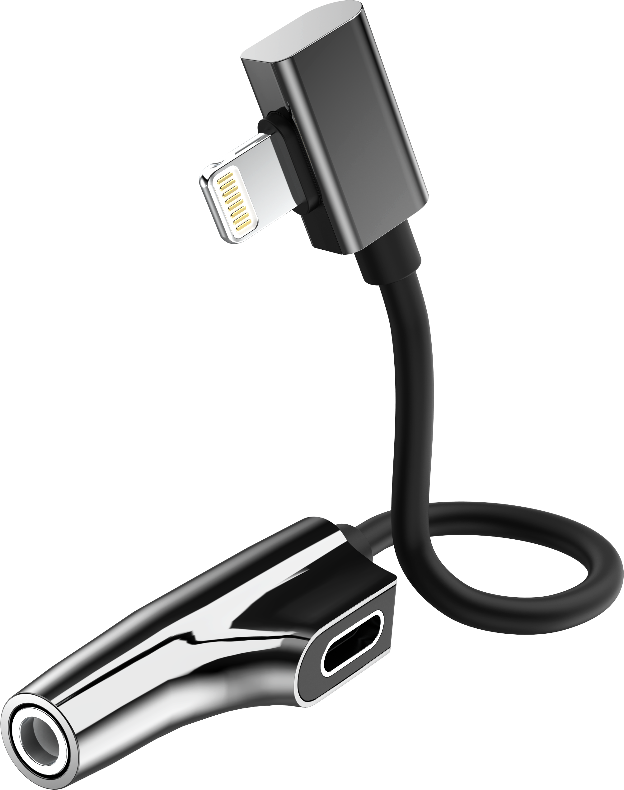 Rixus Adapter Charge And Audio Cable For Lightning