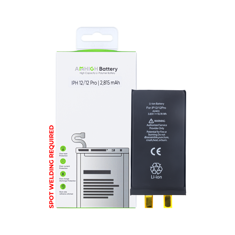 For iPhone 12 Pro Battery Cell No Flex