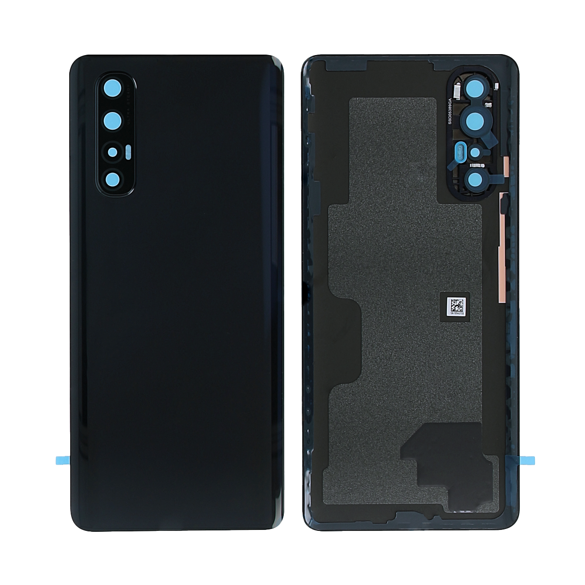 Oppo Find X2 Neo CPH2009 Back Cover With Lens Black