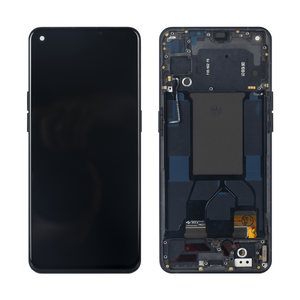 Oppo Reno 6 5G CPH2251 Display And Digitizer With Frame Stellar Black Original