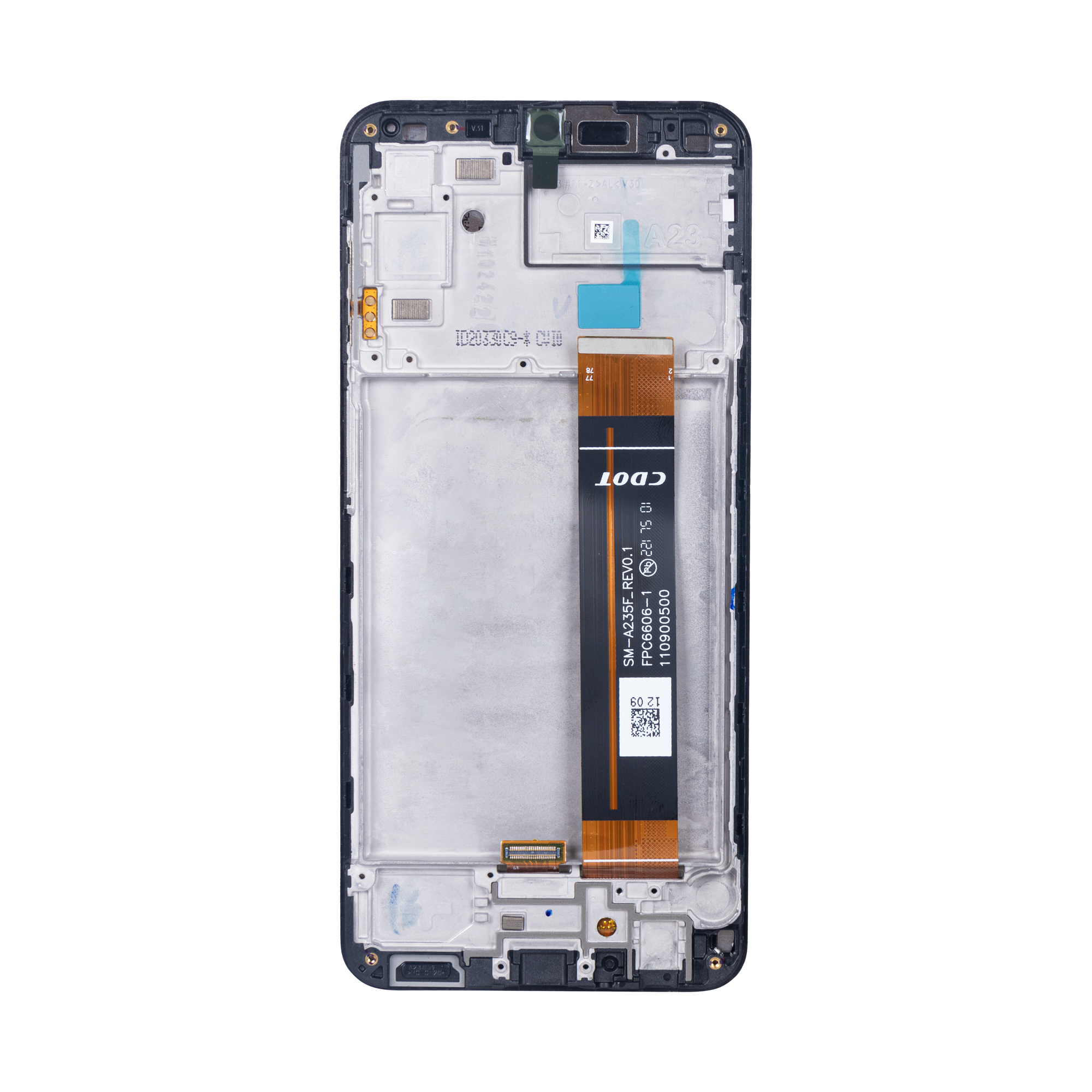 Samsung Galaxy A23 A235F Display And Digitizer With Frame Black Soft-OLED