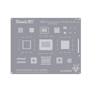 Qianli Bumblebee Stencil For 2016 MacBook / A1534 / SR2ZY / EN / EM / CPU 820-00244 (QS94)