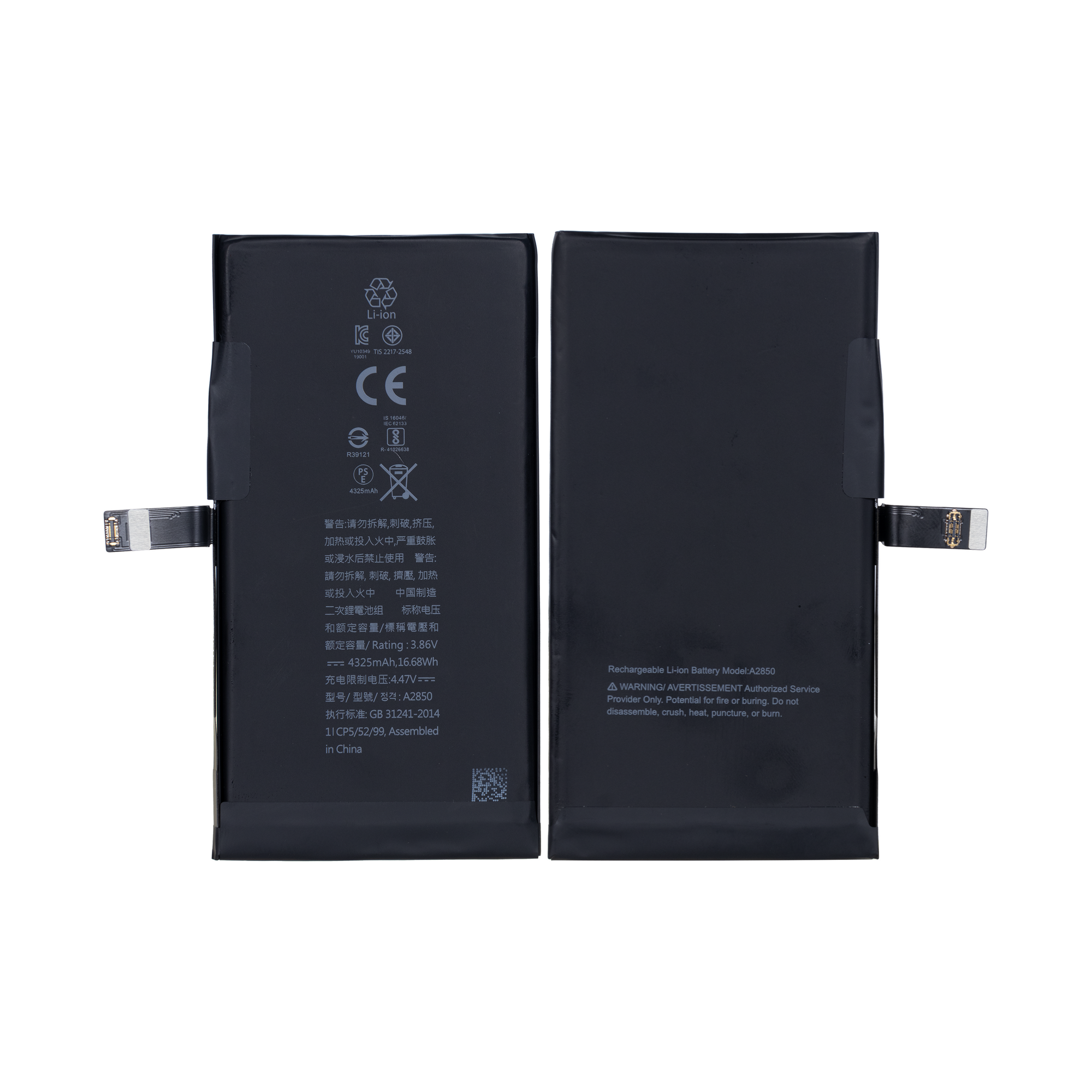 For iPhone 14 Pro Battery With Tag-On Flex