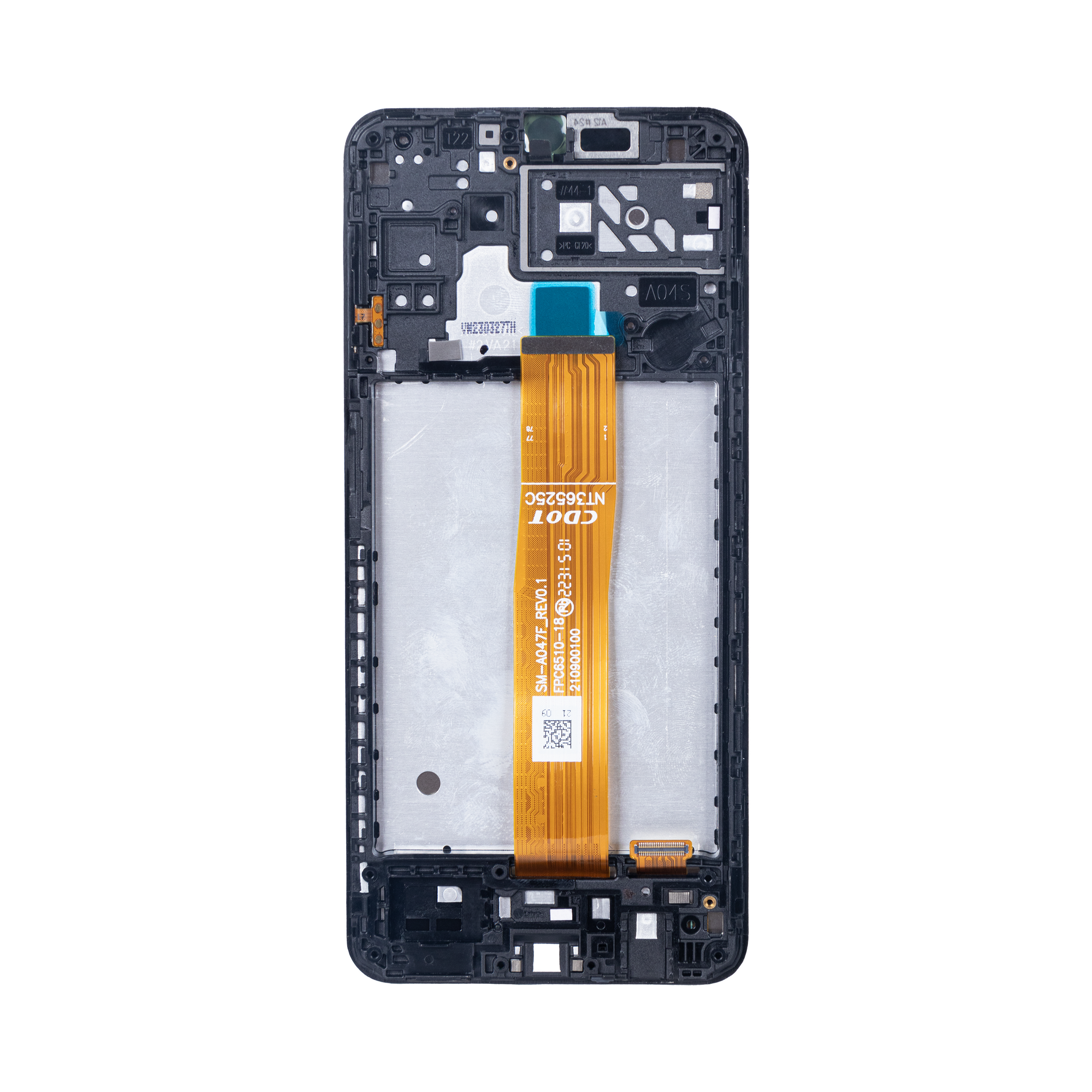Samsung Galaxy A04s A047F Display And Digitizer With Frame Black Soft-OLED