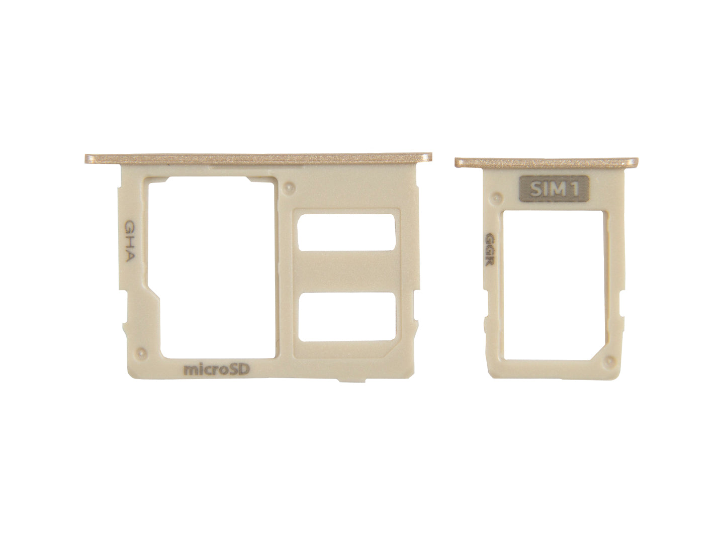 Samsung Galaxy J5 J530F, J7 J730F Sim and SD-Card Holder Gold
