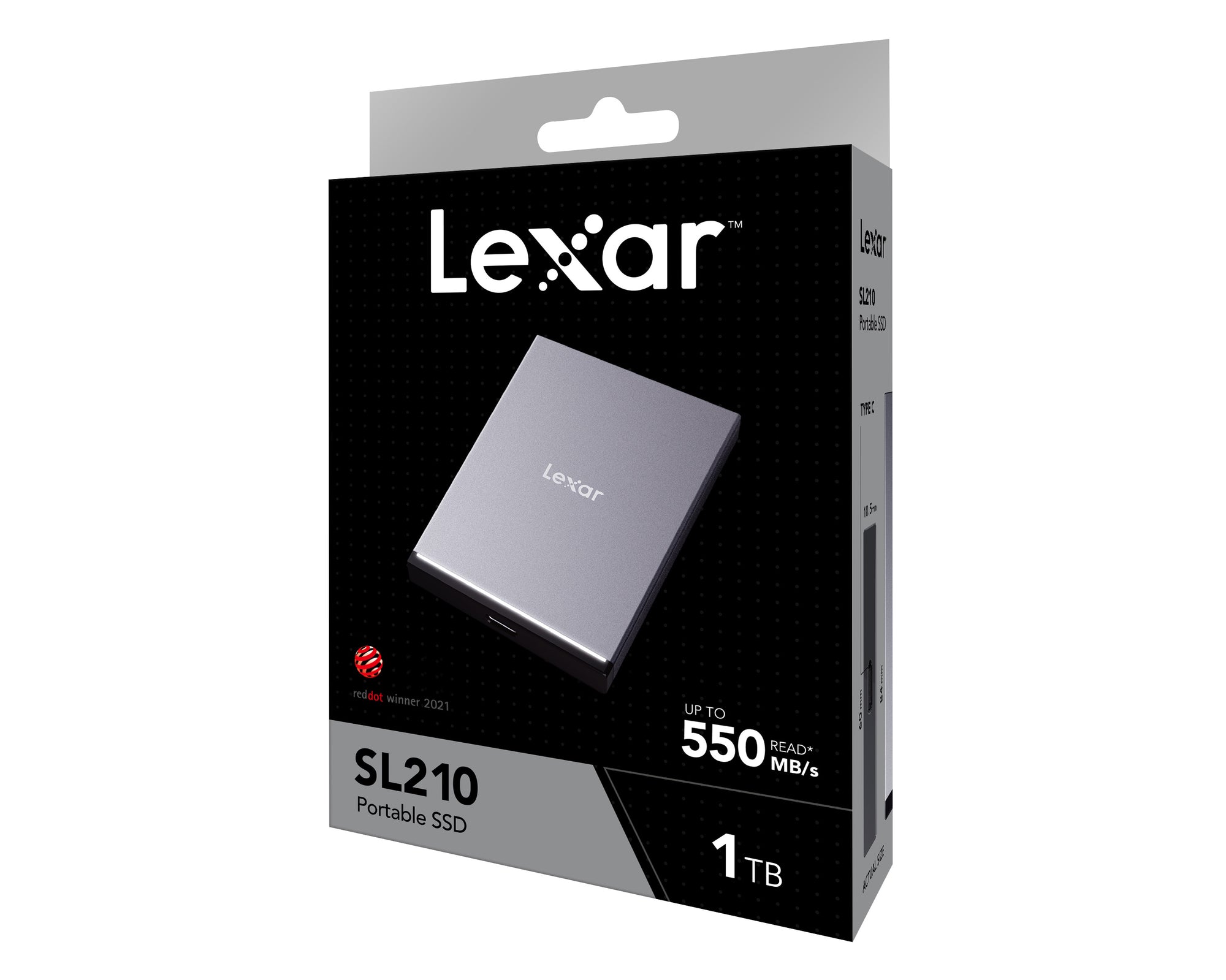 Lexar SL210 1TB USB3.1 Type-C Portable SSD