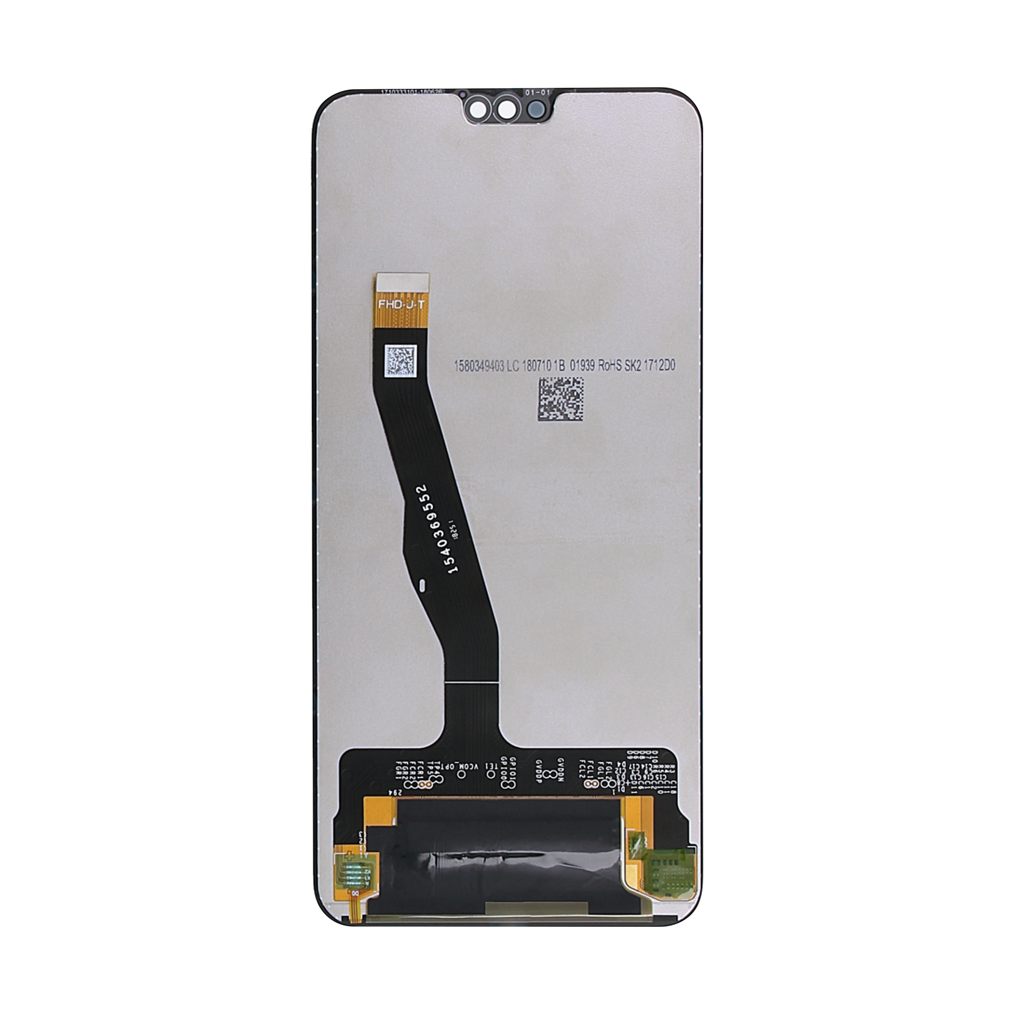 Huawei Honor 8X Display And Digitizer Without Frame Black