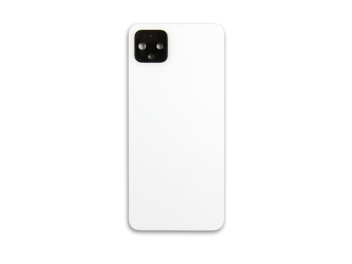 Google Pixel 4 XL Back Cover Clearly White + Lens