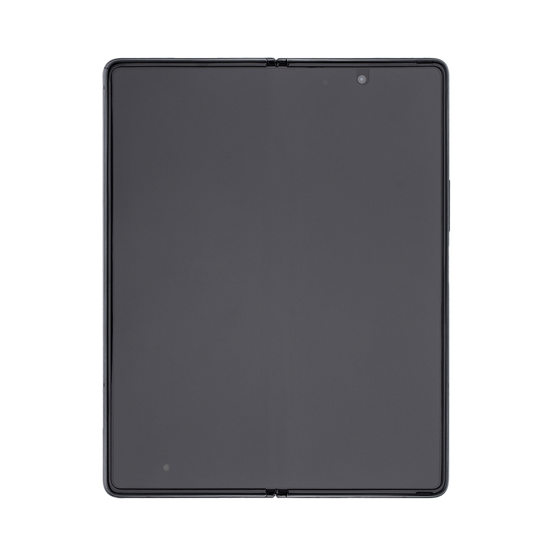 Samsung Galaxy Z Fold2 5G F916B Display And Digitizer With Frame Mystic Black With Silver Hinge (SP)