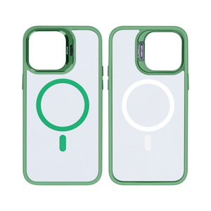 Rixus Classic 03 Case With MagSafe For iPhone 13 Light Green