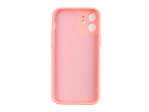 Rixus For iPhone 12 Mini Soft TPU Phone Case Pink