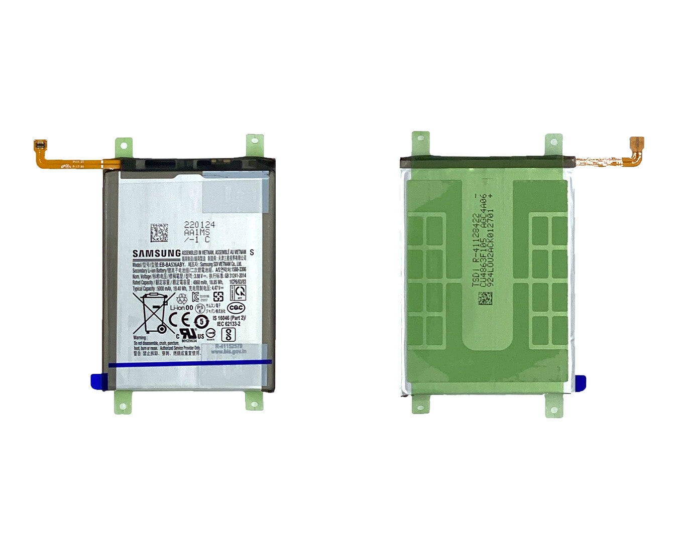 Samsung Galaxy A33 5G A336, A53 5G A536 Battery EB-BA536ABY, EB-BA336ABY (SP)